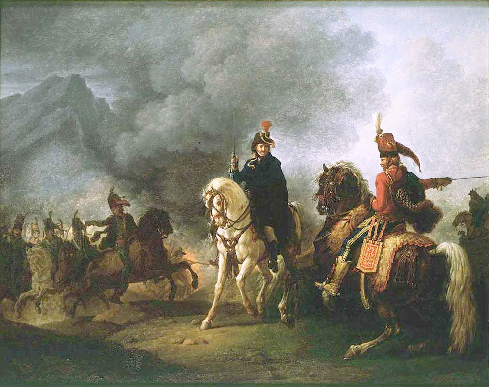 a general with his aide de camp